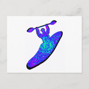 Kayak We CRAZY Postcard