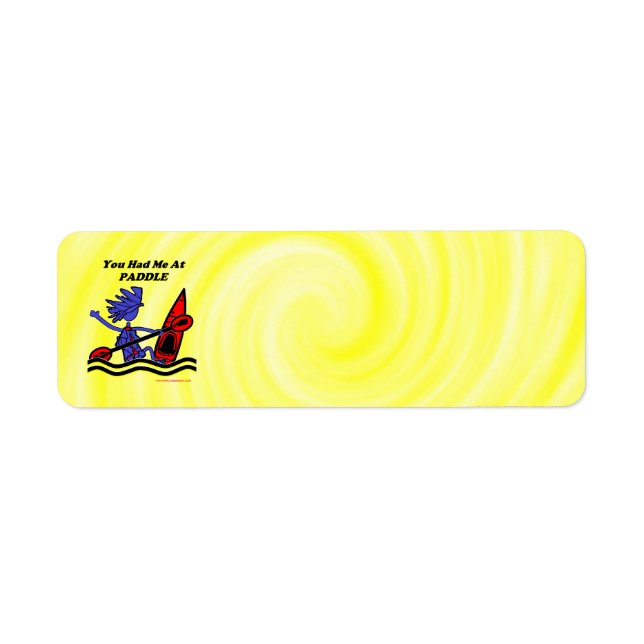 Kayak: You Had Me At Paddle (Front)