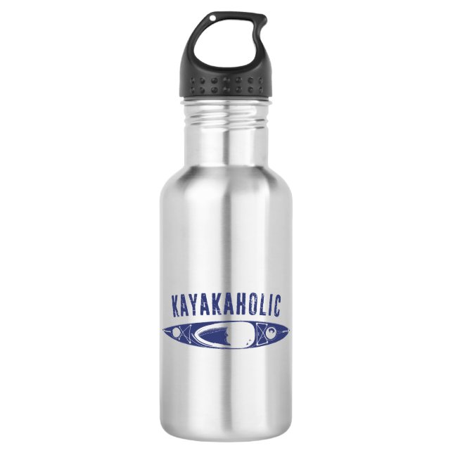 Kayakaholic 532 Ml Water Bottle (Front)