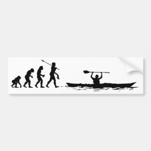 Kayaker Bumper Sticker