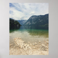 Kayakers in the Distance on the Lake Photo