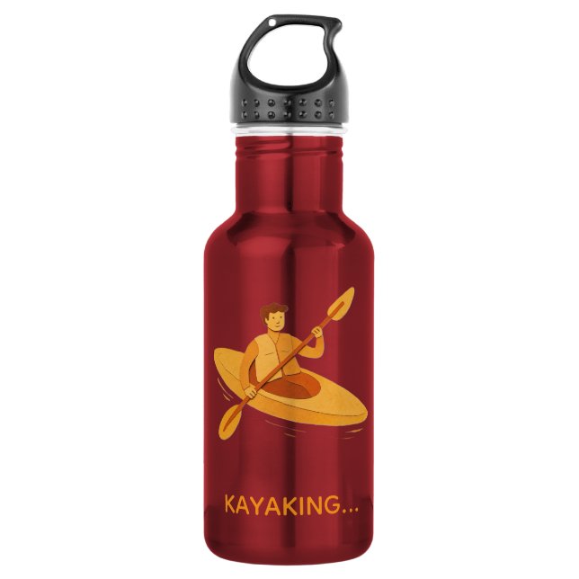 Kayaking 532 Ml Water Bottle (Front)