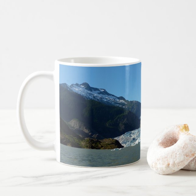 Kayaking at the Mendenhall Glacier Coffee Mug (With Donut)