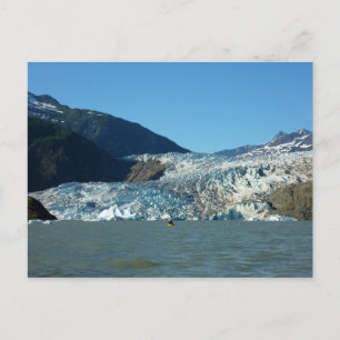 Kayaking at the Mendenhall Glacier Postcard