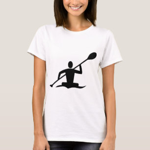 Kayaking - Black T-Shirt