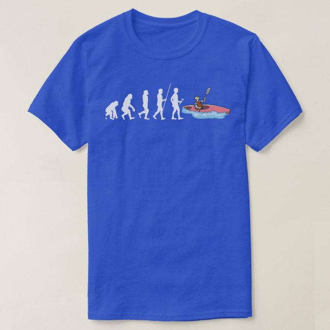 Kayaking Canoe Paddling Kayaking Rowing Rule 1 T-Shirt (Design Front)
