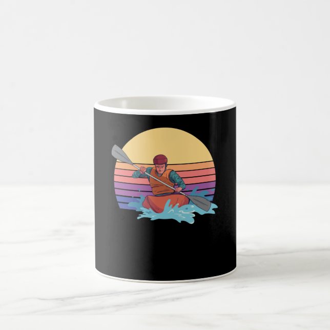 Kayaking Canoeing Coffee Mug (Center)