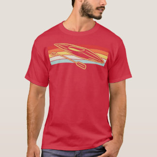 Kayaking Canoeing Retro 4 T-Shirt