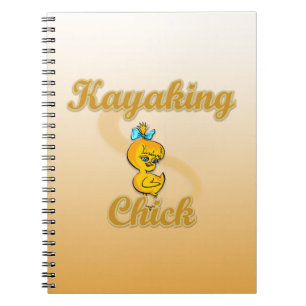 Kayaking Chick Notebook
