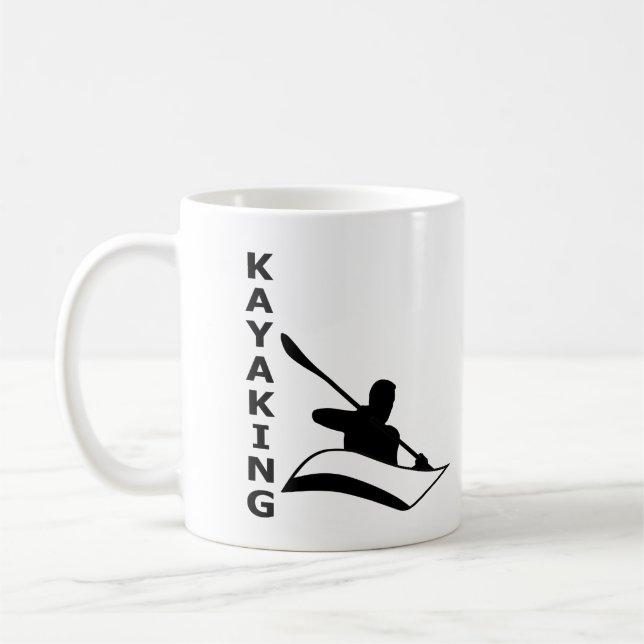 Kayaking Coffee Mug (Left)