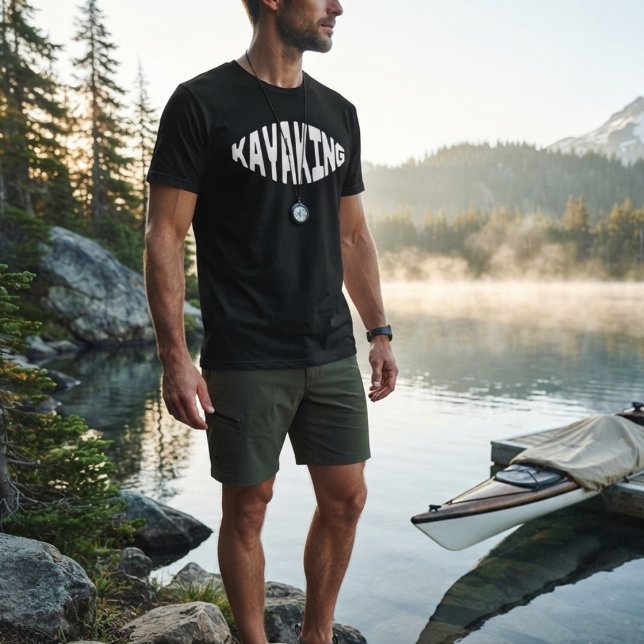 Kayaking Enthusiast T-Shirt (Creator Uploaded)