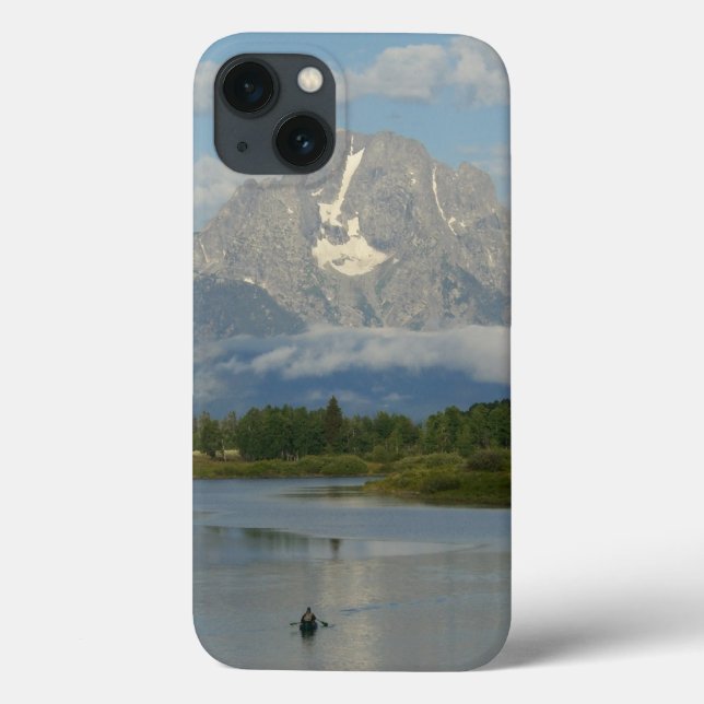 Kayaking in Grand Teton National Park Case-Mate iPhone Case (Back)
