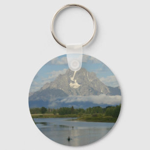 Kayaking in Grand Teton National Park Key Ring