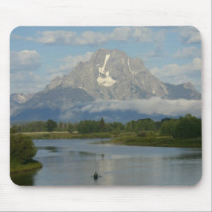 Kayaking in Grand Teton National Park Mouse Mat