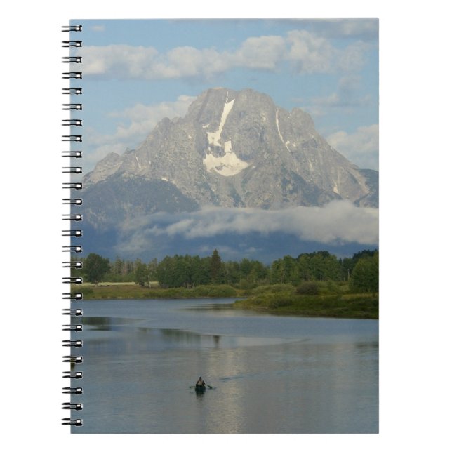 Kayaking in Grand Teton National Park Notebook (Front)