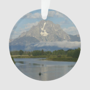 Kayaking in Grand Teton National Park Ornament