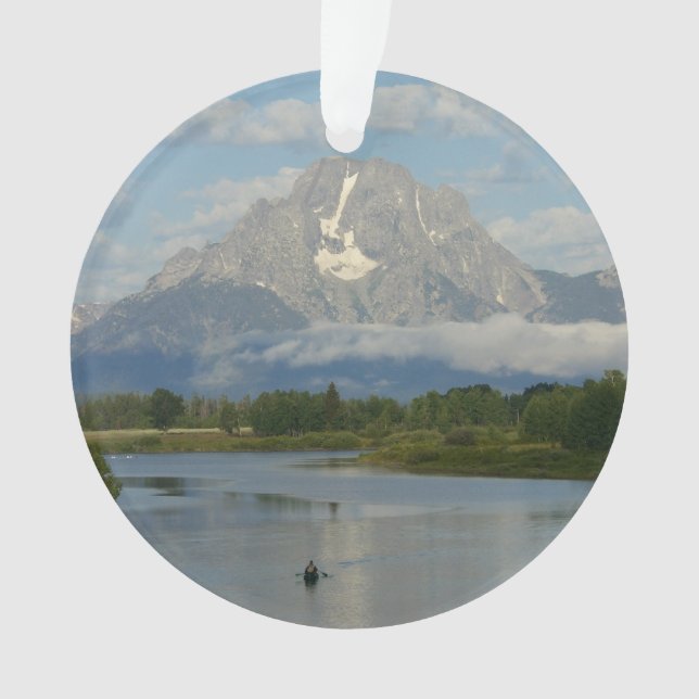 Kayaking in Grand Teton National Park Ornament (Front)