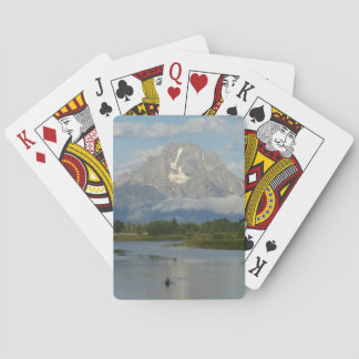 Kayaking in Grand Teton National Park Playing Cards