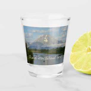 Kayaking in Grand Teton National Park Shot Glass