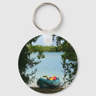 Kayaking in St. Thomas US Virgin Islands Key Ring