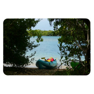 Kayaking in St. Thomas US Virgin Islands Magnet