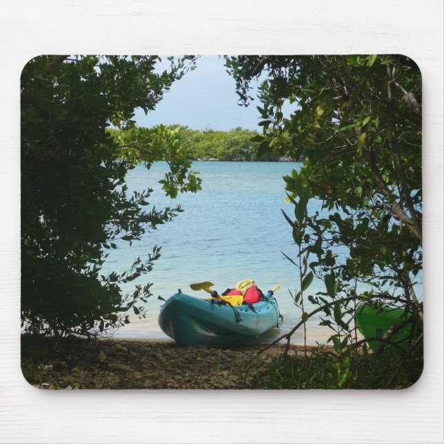 Kayaking in St. Thomas US Virgin Islands Mouse Mat (Front)
