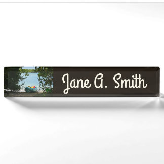 Kayaking in St. Thomas US Virgin Islands Nameplate