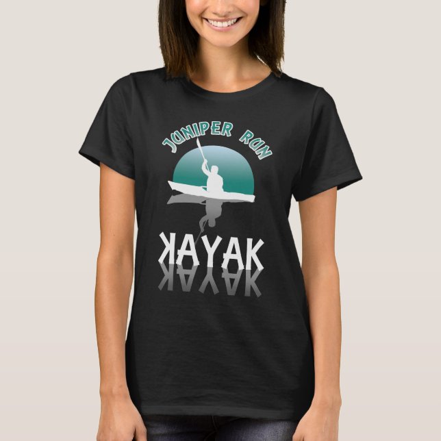 Kayaking Juniper Run - Kayak T-Shirt (Front)