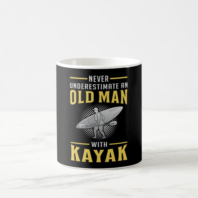 Kayaking Kayak Canoe Paddle Canoeing Funny Gift Coffee Mug (Center)