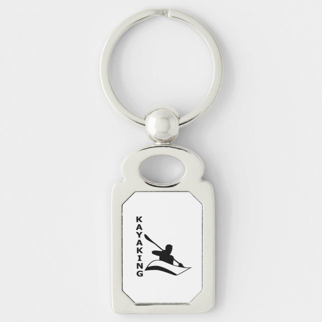 Kayaking Key Ring (Front)