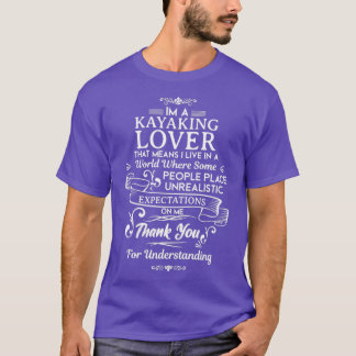 Kayaking Lover Funny Design For Gift 2  T-Shirt