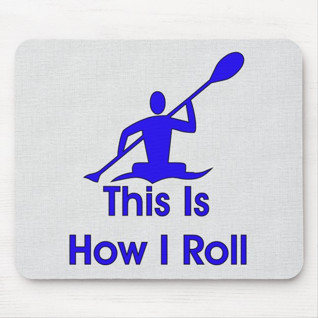 Kayaking Mouse Mat (Front)