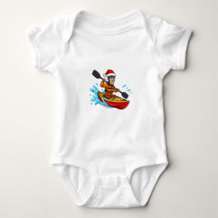 Kayaking Nutcracker Christmas 2026 Holiday Water Baby Bodysuit