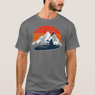 Kayaking Paddle Rowing T-Shirt