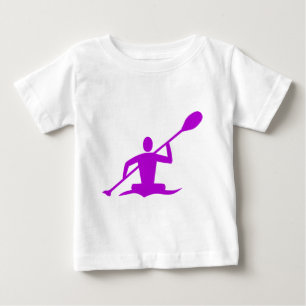 Kayaking - Purple Baby T-Shirt