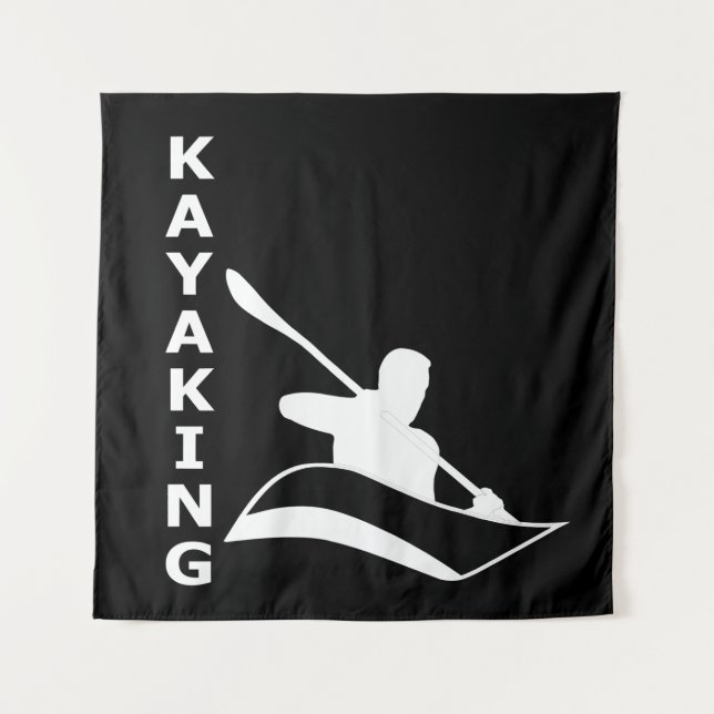 Kayaking Tapestry (Front)