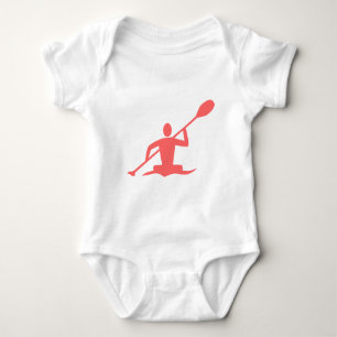 Kayaking - Tropical Pink Baby Bodysuit