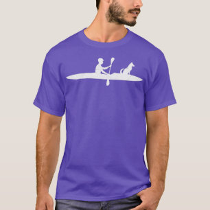 Kayaking with dog Funny Kayak Lover Gift Idea  (2) T-Shirt
