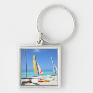 Kayaks, Catamarans And Kayaks Cuban Beach Key Ring