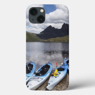 Kayaks, Cradle Mountain and Dove Lake, Cradle iPhone 13 Case