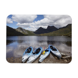 Kayaks, Cradle Mountain and Dove Lake, Cradle Magnet