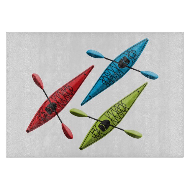 Kayaks cutting board (Front)