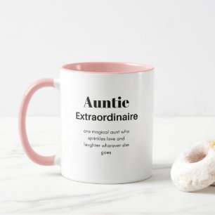 Kaye and Summer Auntie Extraordinaire Mug