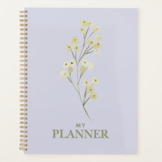 Kaye and Summer Watercolor Flowers Planner
