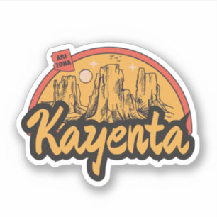 Kayenta, Arizona  Sticker