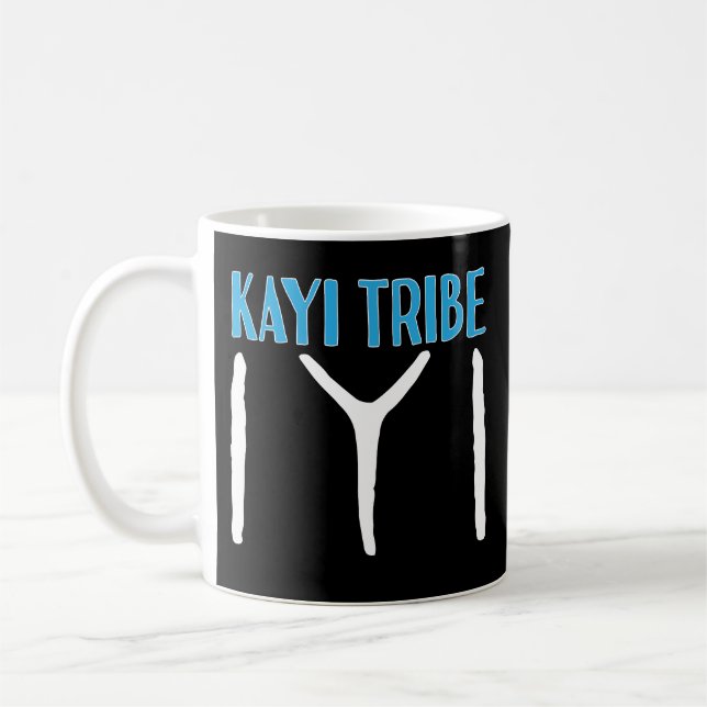 Kayi Tribe Turkey Flag Coffee Mug Boyu Turkish (Left)