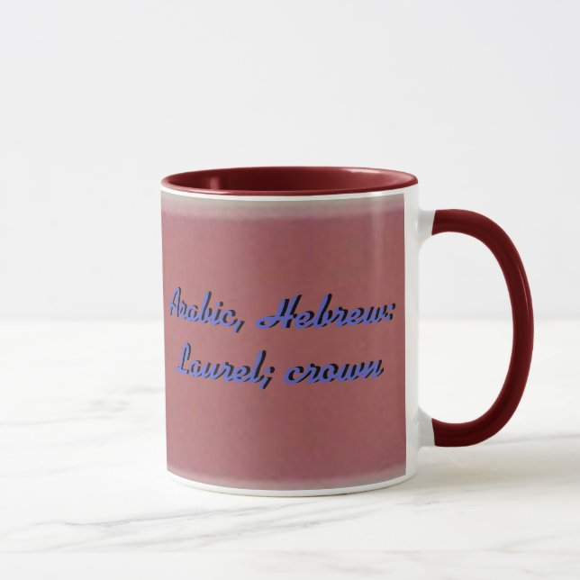 Kayla Meaning and Name Origin Mug (Right)