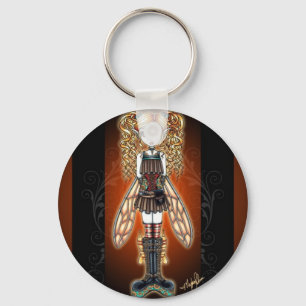 "Kayla" Steampunk Fairy Key Chain