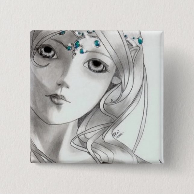 Kaylan 15 Cm Square Badge (Front)