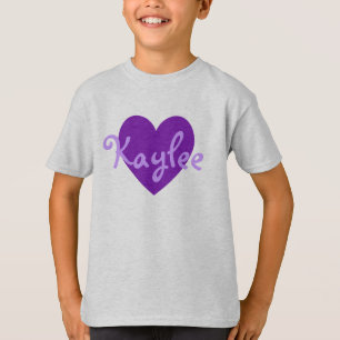 Kaylee in Purple T-Shirt